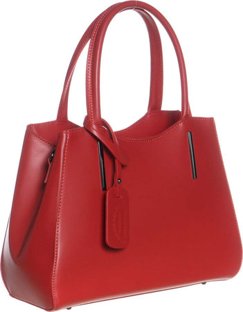Aragona---Borsa-da-Donna-Bordeaux-In-Vera-Pelle