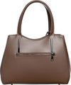 Aragona---Borsa-da-Donna-Marrone-In-Vera-Pelle