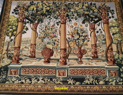 Arazzo Aubusson 172x150 Casa e cucina/Tessili per la casa/Tappeti e tappetini/Tappeti Mollaian Tappeti - Lecce, Commerciovirtuoso.it