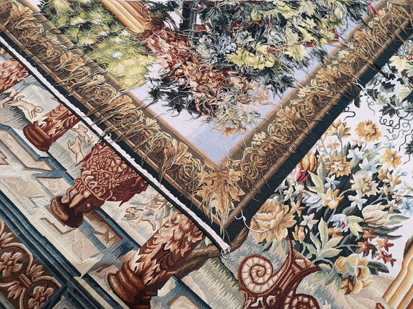 Arazzo Aubusson 172x150 Casa e cucina/Tessili per la casa/Tappeti e tappetini/Tappeti Mollaian Tappeti - Lecce, Commerciovirtuoso.it