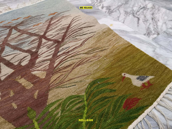 Arazzo kilim Nilo 78x74 Casa e cucina/Tessili per la casa/Tappeti e tappetini/Tappeti Mollaian Tappeti - Lecce, Commerciovirtuoso.it