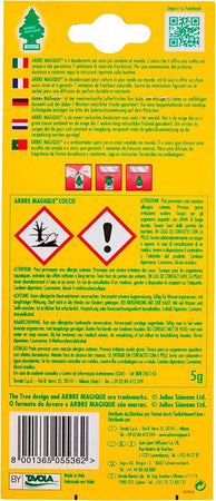 Arbre-Magique-Mono-Profumatore-Per-Auto-Profumazione-Fragranza-Italian-Leather