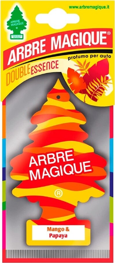 Arbre Magique Mono Profumatore Per Auto Profumazione Fragranza Mango & Papaya Auto e Moto/Accessori per auto/Deodoranti per auto Trade Shop italia - Napoli, Commerciovirtuoso.it