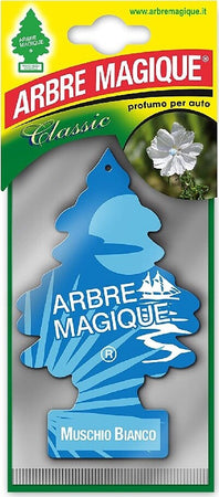 Arbre Magique Mono Profumatore Per Auto Profumazione Fragranza Muschio Bianco Auto e Moto/Accessori per auto/Deodoranti per auto Trade Shop italia - Napoli, Commerciovirtuoso.it
