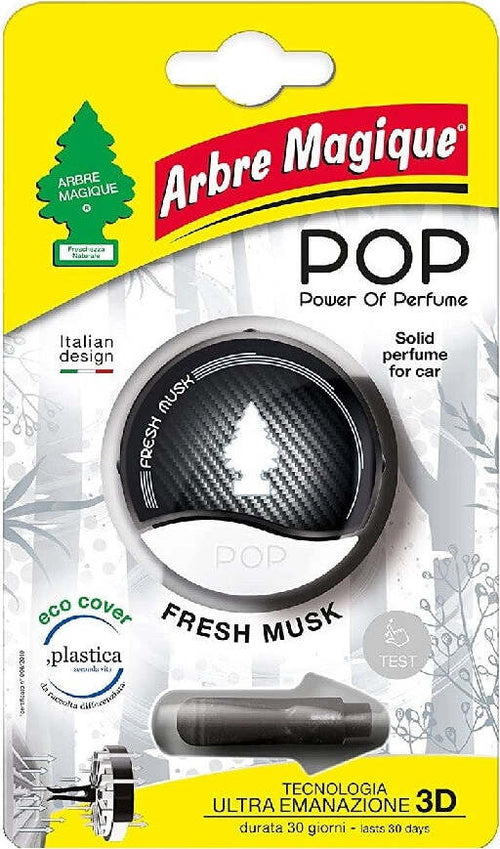 Arbre Magique Pop Deodorante Per Auto Profumazione Fresh Musk Muschio Fresco Auto e Moto/Accessori per auto/Deodoranti per auto Trade Shop italia - Napoli, Commerciovirtuoso.it
