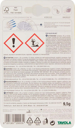 Arbre Magique Pop Profumatore Deodorante Auto Fragranza Profumazione Blue Velvet Auto e Moto/Accessori per auto/Deodoranti per auto Trade Shop italia - Napoli, Commerciovirtuoso.it