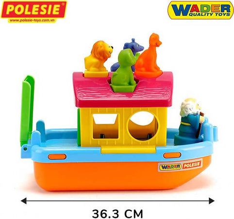 Arca di Noè Giocattolo Multicolore 5 Personaggi + Barca Gioco Gioco per Bambini Forme e Colori +1 A Giochi e giocattoli/Personaggi giocattolo/Set da gioco con action figure Liquidator Italia - Nicosia, Commerciovirtuoso.it