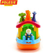 Arca di Noè Giocattolo Multicolore 5 Personaggi + Barca Gioco Gioco per Bambini Forme e Colori +1 A Giochi e giocattoli/Personaggi giocattolo/Set da gioco con action figure Liquidator Italia - Nicosia, Commerciovirtuoso.it