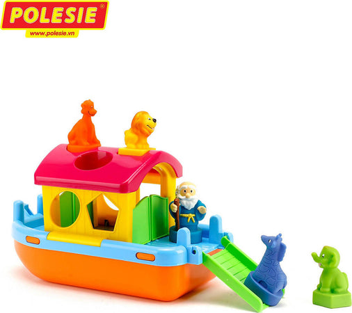 Arca di Noè Giocattolo Multicolore 5 Personaggi + Barca Gioco Gioco per Bambini Forme e Colori +1 A Giochi e giocattoli/Personaggi giocattolo/Set da gioco con action figure Liquidator Italia - Nicosia, Commerciovirtuoso.it