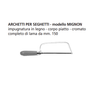 ORECA-ARCHETTO PER SEGHETTO MODELLO MIGNON mm 150