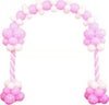 Arco-Di-Palloncini-Feste-Compleanni-Decorativa-Arco-Rosa-Azzurro-100pz-2.3x2.5m