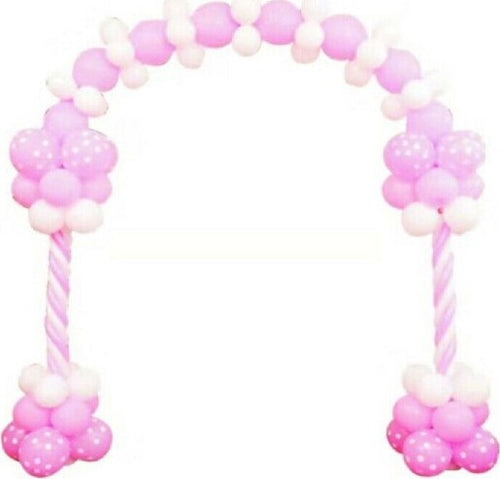 Arco-Di-Palloncini-Feste-Compleanni-Decorativa-Arco-Rosa-Azzurro-100pz-2.3x2.5m