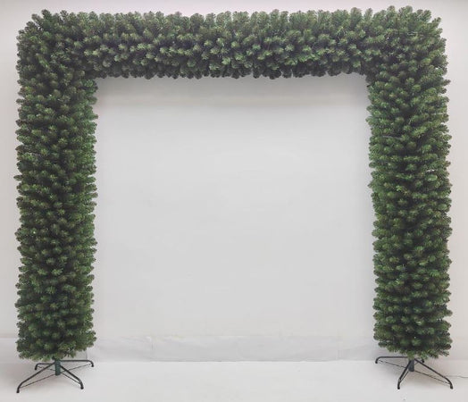 Arco di natale 100 % PVC per decorazione natalizia 200 x h 250 cm