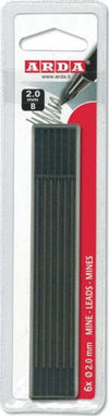 Arda 6 Mine grafite 5030BL 2.0 mm B Cancelleria e prodotti per ufficio/Penne matite scrittura e correzione/Matite/Mine per portamine Scontolo.net - Potenza, Commerciovirtuoso.it