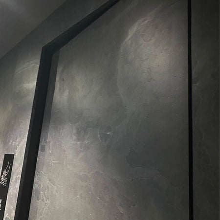 pannello rivoluzionario di Rivestimento interno-esterno in VERA PIETRA flessibile 61x122x0,3cm ARDESIA AMARO
