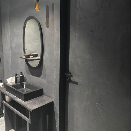 pannello rivoluzionario di Rivestimento interno-esterno in VERA PIETRA flessibile 61x122x0,3cm ARDESIA AMARO