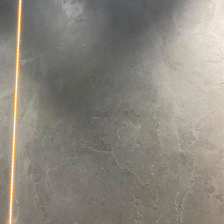 pannello rivoluzionario di Rivestimento interno-esterno in VERA PIETRA flessibile 61x122x0,3cm ARDESIA AMARO