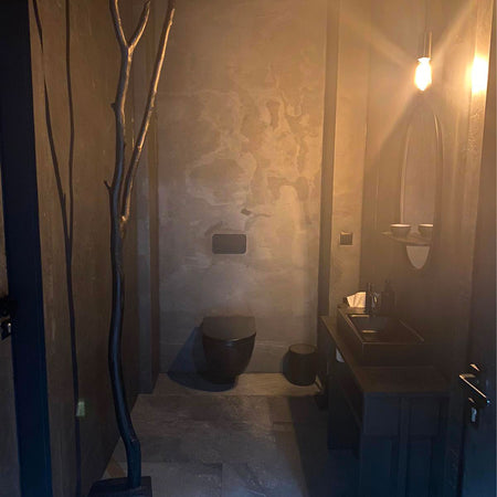 pannello rivoluzionario di Rivestimento interno-esterno in VERA PIETRA flessibile 61x122x0,3cm ARDESIA AMARO