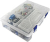 Arduino Uno R3 Breadbord Starter Kit e Supporto Motore Passo-passo/servo/1602 Lcd/cavo Jumper