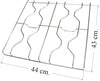 AREILOS XPER GRIGLIA CUCINA 4 FUOCHI IN ACCIAIO 44 X 43.3 CM CON PERNI Casa e cucina/Grandi elettrodomestici/Accessori e parti di ricambio/Ricambi e accessori per piani cottura/Griglie per piani cottura Rossi Ricambi - Venetico Marina, Commerciovirtuoso.it