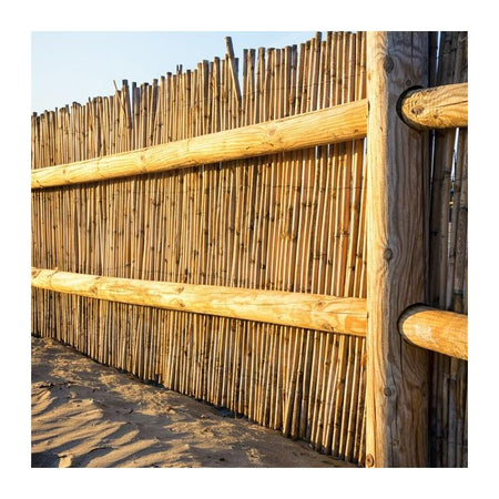 Arella in canne di bamboo naturale Ø 16 mm, stuoia ombreggiante per recinzioni