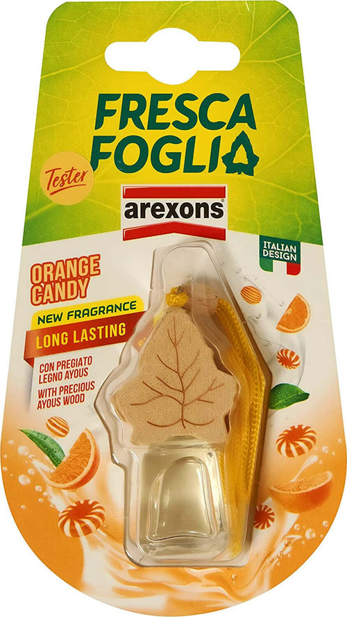AREXONS-19561-Fresca-foglia-Boccettino-Fragranza-Orange-Candy-4,5-ml