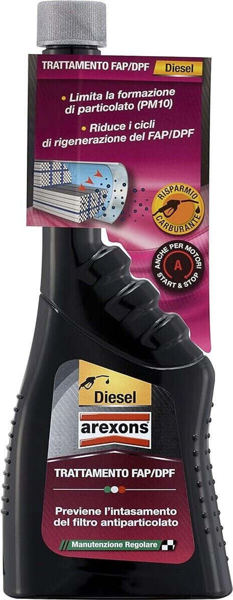 Arexons-Additivo-Diesel-Trattamento-Filtro-FAP/DPF,-250-ml