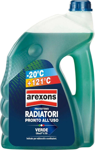 AREXONS-Protettivo-Radiatori--20°,-Liquido-per-Radiatori---VERDE---4,5-L
