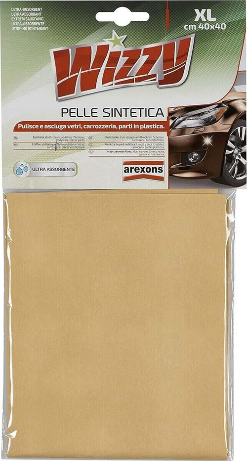 Arexons-Wizzy,-Finta-Pelle,-Panno-Sintetico-Per-Lavare-E-Pulire-L'Auto