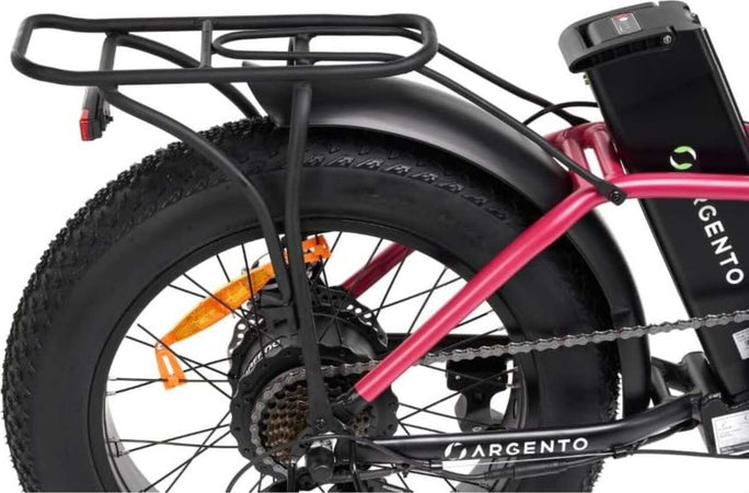 Argento-Bi-Max-Bici-Elettrica-Pieghevole,-Full-Suspension,-Freni-a-Disco,-Motore-250W,-Peso-Max-Supportato-100-kG