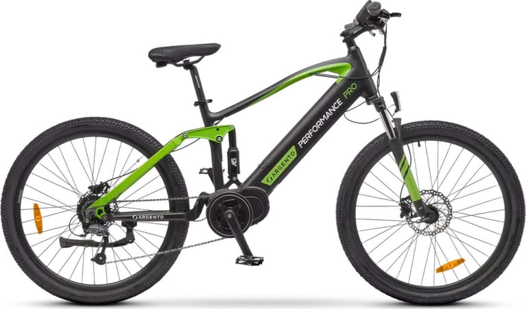 Argento-bike-Bicicletta-Argento-bike-E-Mobility-performance-pro-alluminio-taglia-unica-69.8cm-Nero/Verde