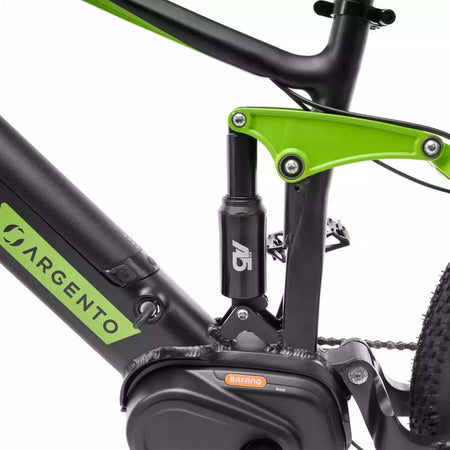 Argento-bike-Bicicletta-Argento-bike-E-Mobility-performance-pro-alluminio-taglia-unica-69.8cm-Nero/Verde