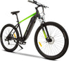 Argento-Performance-Mountain-e-bike,-Bici-Elettrica,-Batteria-468W,-Motore-250W,-Cambio-7-rapporti