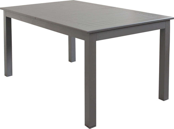 ARGENTUM---set-tavolo-da-giardino-allungabile-150/210x90-compreso-di-4-poltrone-in-alluminio-Taupe-Milani-Home