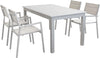 ARGENTUM---set-tavolo-da-giardino-allungabile-150/210x90-compreso-di-4-poltrone-in-alluminio-Tortora-Milani-Home
