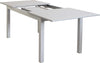 ARGENTUM---set-tavolo-da-giardino-allungabile-150/210x90-compreso-di-4-poltrone-in-alluminio-Tortora-Milani-Home