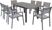 ARGENTUM---set-tavolo-da-giardino-allungabile-150/210x90-compreso-di-8-poltrone-in-alluminio-Taupe-Milani-Home