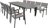 ARGENTUM---set-tavolo-da-giardino-allungabile-220/280x100-compreso-di-10-poltrone-in-alluminio-Taupe-Milani-Home