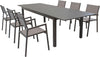 ARGENTUM---set-tavolo-da-giardino-allungabile-220/280x100-compreso-di-6-poltrone-in-alluminio-Taupe-Milani-Home