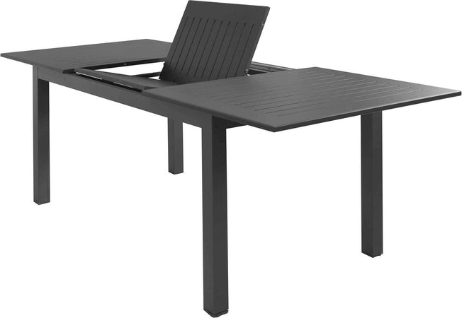 ARGENTUM---tavolo-da-giardino-allungabile-in-alluminio-150/210x90-Antracite-Milani-Home