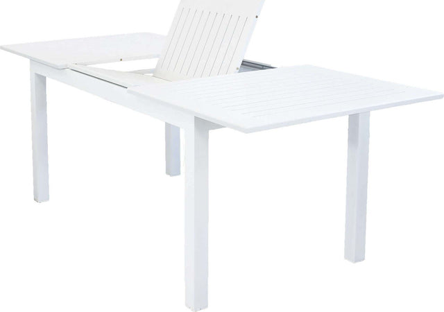 ARGENTUM---tavolo-da-giardino-allungabile-in-alluminio-150/210x90-Bianco-Milani-Home