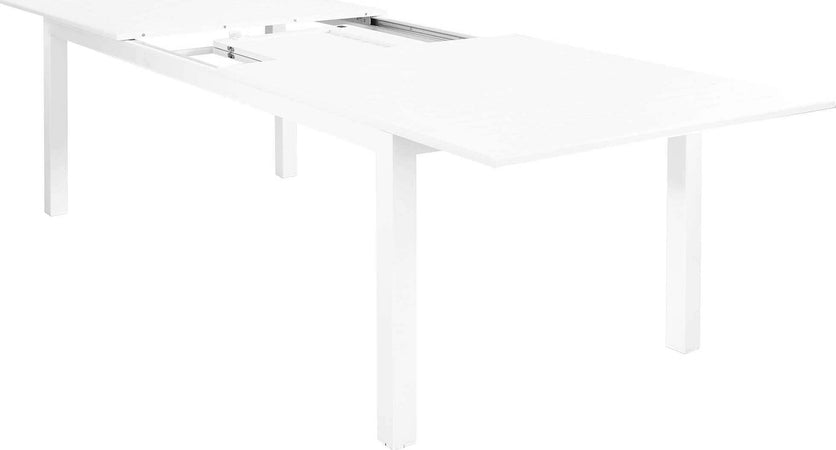 ARGENTUM---tavolo-da-giardino-allungabile-in-alluminio-220/280x100-Bianco-Milani-Home