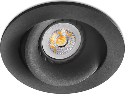 ARGÓN R Lampada incasso nera Illuminazione/Illuminazione per interni/Luci da incasso/Portafaretti da incasso Led Mall Home - Napoli, Commerciovirtuoso.it