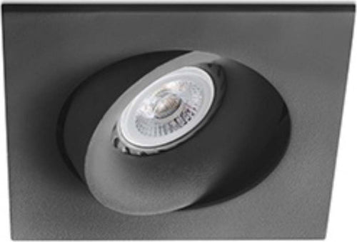 ARGÓN SQ Lampada incasso nera Illuminazione/Illuminazione per interni/Luci da incasso/Portafaretti da incasso Led Mall Home - Napoli, Commerciovirtuoso.it