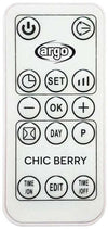 Argo Chic Berry Termoventilatore Ceramico MURALE 2000W LED Telecomando Timer