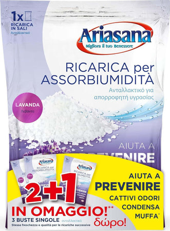 ARIASANA---ASSORBIUMIDITA'-RICARICA-CRISTALLI-450-GRAMMI-3-PZ-FRAGRANZA-LAVANDA