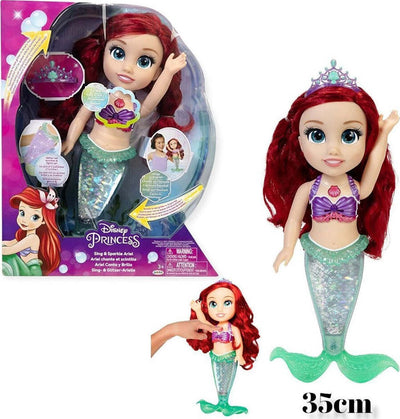 Ariel Principessa Disney Bambola 35cm Parlante Musicale, Glitter, Si Illumina Giochi e giocattoli/Bambole e accessori/Bambole Fashion e accessori/Bambole Fashion Trade Shop italia - Napoli, Commerciovirtuoso.it