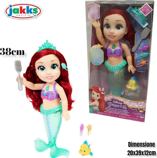 Ariel Principessa Sirena Disney La Mia Amica Cantante Parla, Canta Con Accessori Giochi e giocattoli/Bambole e accessori/Bambole Fashion e accessori/Bambole Fashion Trade Shop italia - Napoli, Commerciovirtuoso.it