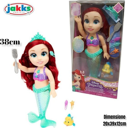 Ariel-Principessa-Sirena-Disney-La-Mia-Amica-Cantante-Parla,-Canta-Con-Accessori