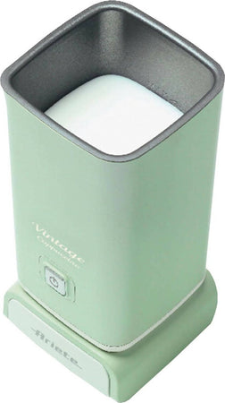 Ariete-cappuccinatore-vintage-2878,-montalatte-elettrico-stile-retrò-per-cappuccino-e-cioccolata-calda,-montalatte-elettrico-cappuccino-in-2-minuti,-capacità-250ml,-potenza-500-w,-verde